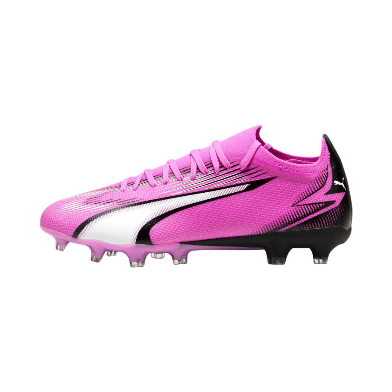 Puma men&#39;s football boot Ultra Match FG/AG 107754-01 poison pink