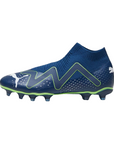 Puma scarpa da calcio senza laccio da uomo Future Match+ LL FG/AG 107366 03 blu persia-bianco-verde