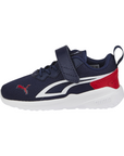 Puma All-Day Active children's sneakers 387388-07 blue-white-red
