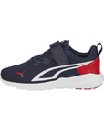 Puma All-Day Active boys' sneakers 387387-07 blue-white-red