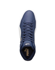Puma men's high leather sneakers shoe 1948 Mid L 359169 04 blue white