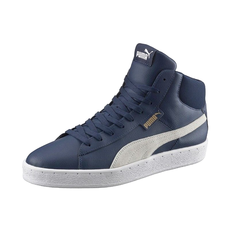 Puma men&#39;s high leather sneakers shoe 1948 Mid L 359169 04 blue white
