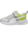 Puma children's sneakers shoe Elolve Run Mesch 386240-10 grey-white