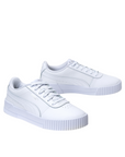 Puma women's sneakers shoe Carina L 370325 02 white-silver