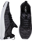 Puma women's sneakers shoe Ignite Flash evoKint 190508 02 asphalt black