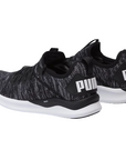 Puma women's sneakers shoe Ignite Flash evoKint 190508 02 asphalt black