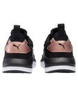 Puma women's sneakers shoe X-Ray Lite Metallic 374737 01 black