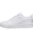 Puma Rebound v6 boys' sneakers shoe 393833-03 white
