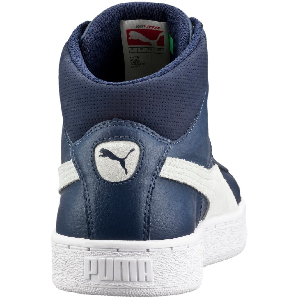 Puma men&#39;s sneakers shoe 1948 Mid L 359169 01 blue white