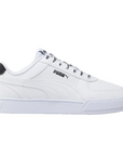 Puma scarpa sneakers da uomo Caven Logomania 383857-01 bianco