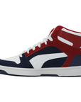 Puma men's sneakers shoe Rebound Layup SD 370219 04 dark red chalk blue