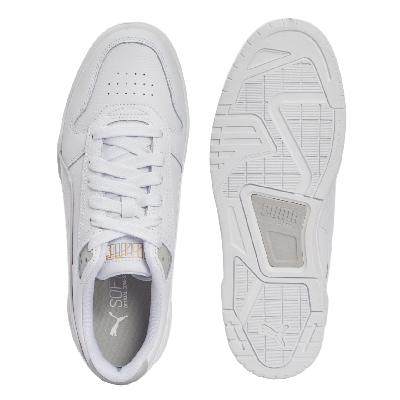 Puma scarpa sneakers da uomo Rebound Tech Classic 396553-02 bianco