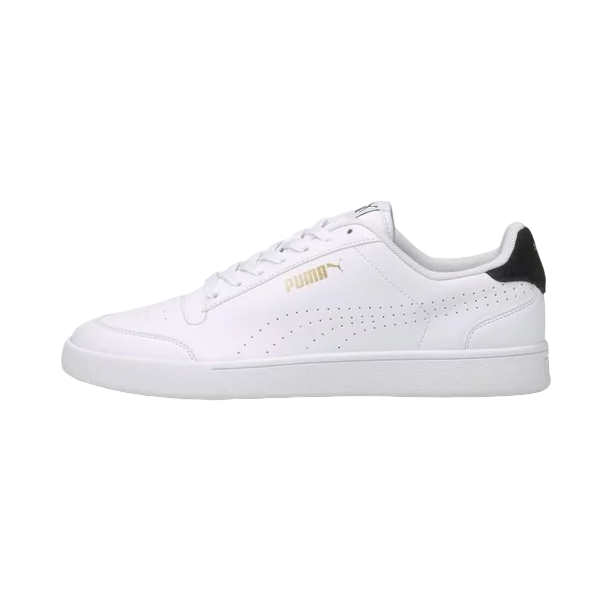 Puma men&#39;s sneakers shoe Shuffle perf 380150 01 white black