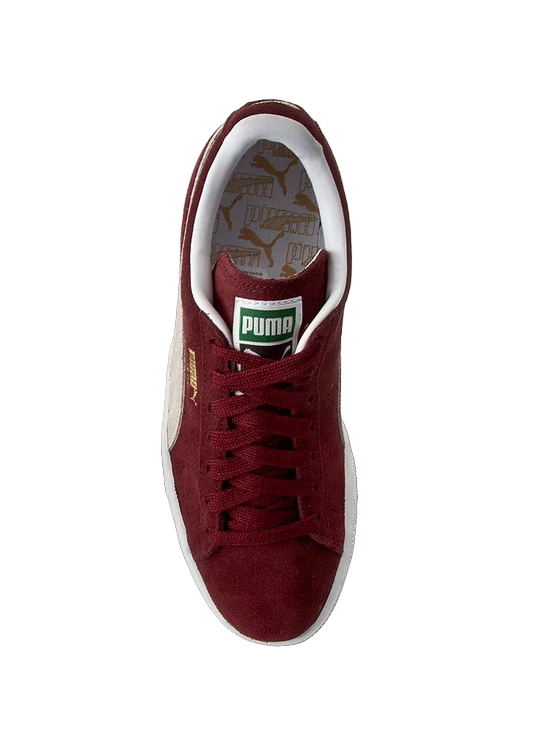 Puma Suede Classic men&#39;s sneakers shoe 352634 75 dark red