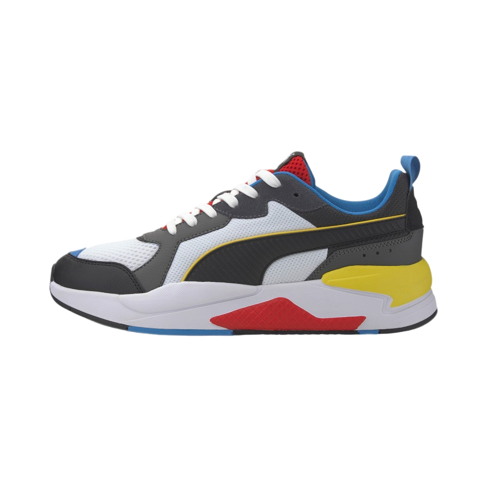 Puma scarpa sneakers da uomo X-Ray 372602 03 bianco rosso blu