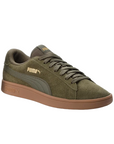 Puma men's low sneakers in Smash v2 suede 364989 19 forest green