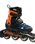 Rollerblade Microblade extendable skate for boys 07221900174 midnight blue orange