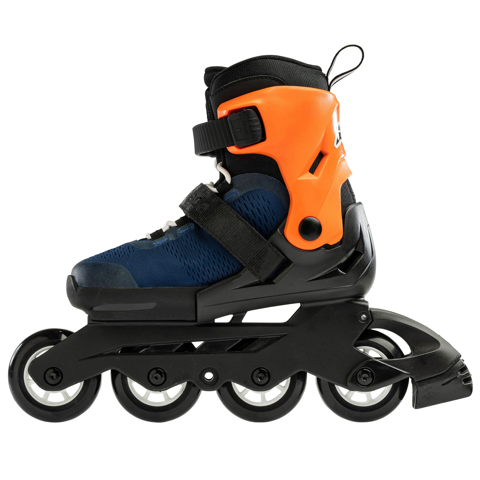 Rollerblade Microblade extendable skate for boys 07221900174 midnight blue orange