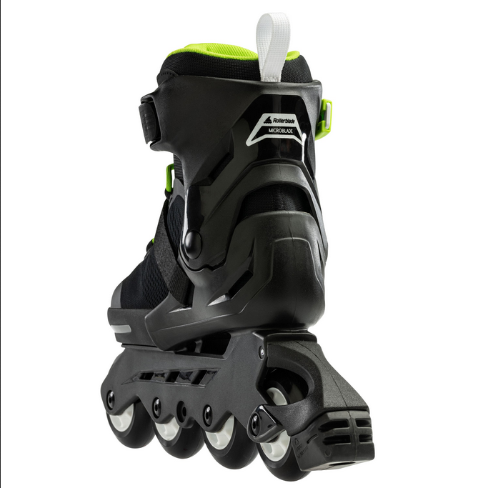 Rollerblade Pattino in linea estensibile da ragazzi Microblade 07221900T83 nero verde