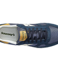 Saucony Originals scarpa sneakers da uomo Shadow S2108-858 blu-tortora