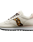 Saucony women's sneakers with lift Jazz Triple S60727-2 beige leopard