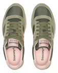 Saucony Originals scarpa sneakers da donna Jazz S1044-695 oliva-pesca