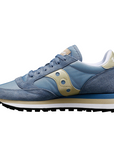 Saucony Originals scarpa sneakers da donna Jazz Triple S60530-44 blu chiaro-oro