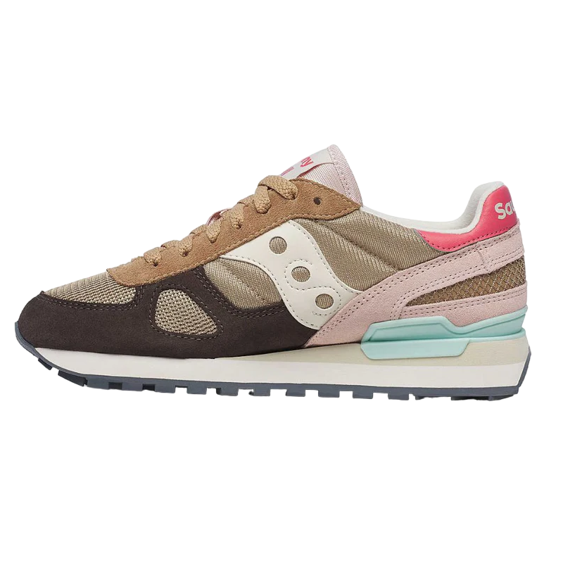 Saucony Originals scarpa sneakers da donna Shadow Original S1108-881 marrone-crema