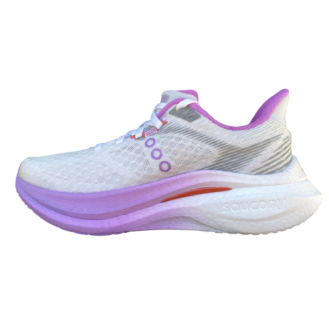 Saucony Endorphin Speed S11007-340 scarpe running donna bianco vista laterale interna