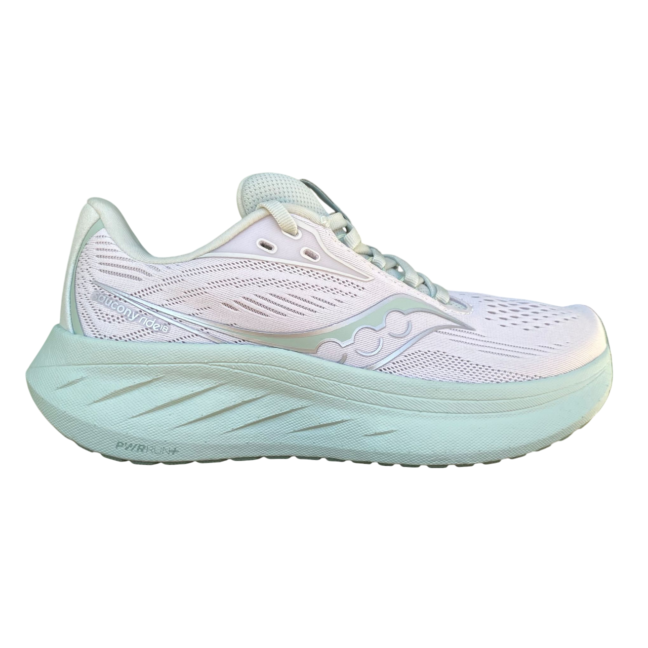Saucony Ride 18 S11000-221 scarpe running donna grigio vista laterale
