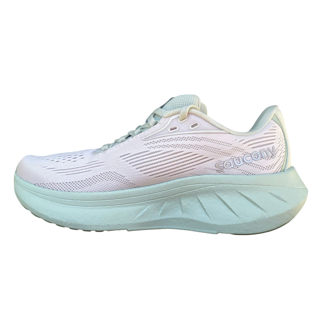 Saucony Ride 18 S11000-221 scarpe running donna grigio vista laterale interna