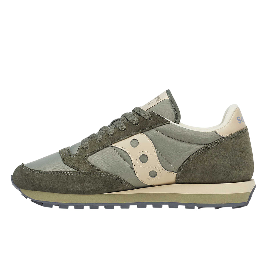 Saucony Sneakers Uomo Jazz Original S2044-725 Green/Sand - laterale interno