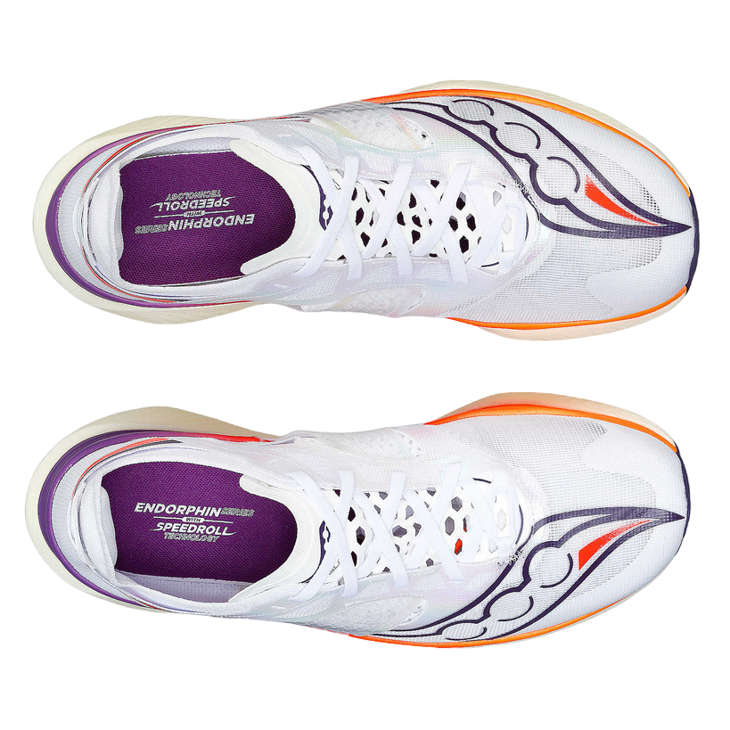Saucony men&#39;s running shoe Endorphin Elite S20768-126 white