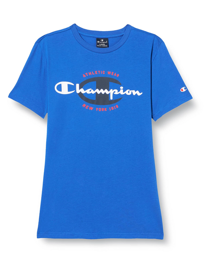 Champion Legacy Graphic short sleeve boy&#39;s t-shirt 306307 BS071 ETR royal