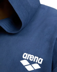 Arena Unisex adult microfibre bathrobe 005308201 blue-white