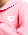 Arena Unisex adult microfibre bathrobe 005308301 pink-white 