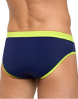Arena men's swimsuit briefs Fundamentals Borders Brief for sea and pool 006450760 blue green 