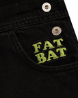Doomsday Salopette in demin Fat Bat Overall nero