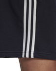 Adidas sports shorts in 3-stripe brushed cotton Essentials French Terry IC9436 legend ink