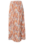 b.young women's medium length skirt Bymmjoella Slit Skirt 20812914 201900 sunburn mix 
