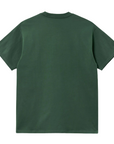 Carhartt T-shirt manica corta da uomo S/S Script Embroidery I030435 00Q treehouse