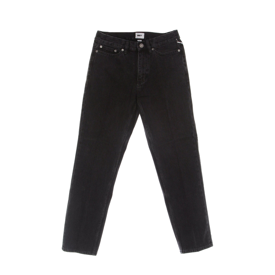Obey men&#39;s 5 pocket jeans trousers Bender 142010080 faded black
