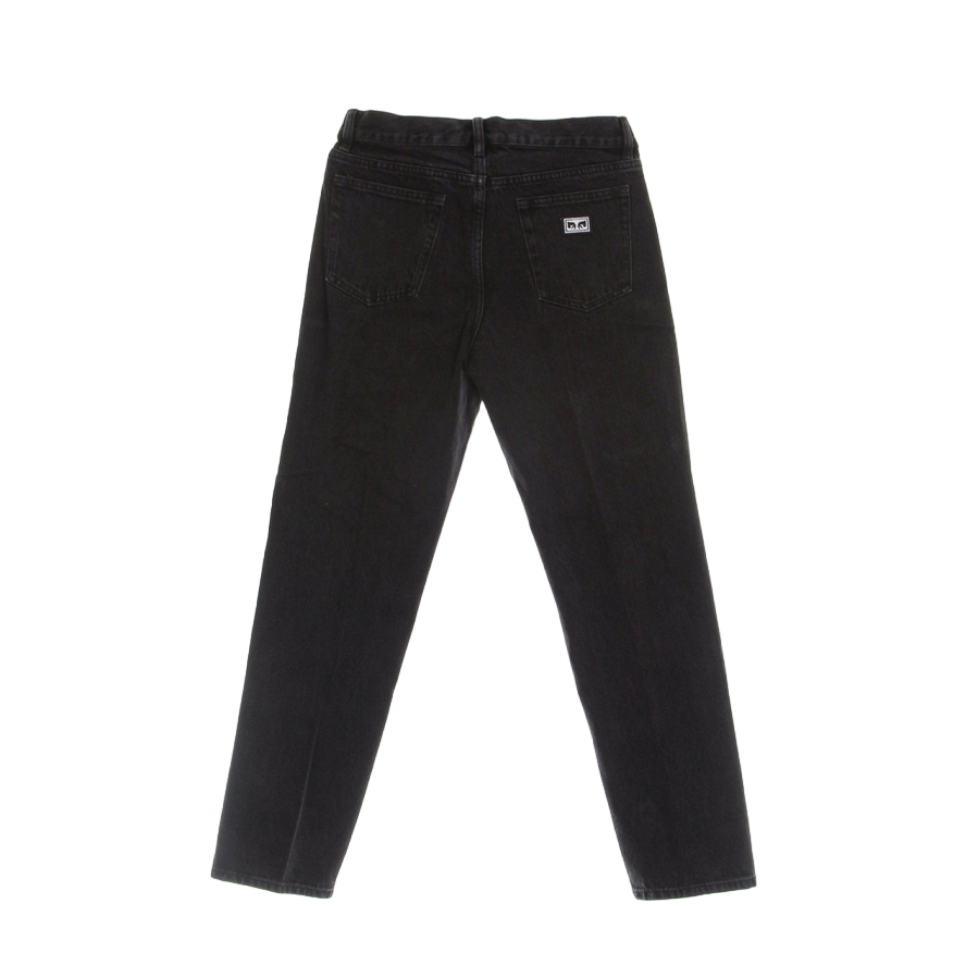 Obey men&#39;s 5 pocket jeans trousers Bender 142010080 faded black