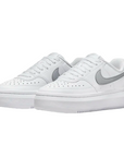 Nike shoe Women's Sneakers Court Vision Alta Leather DM0113 101 platinum white