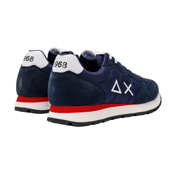 Sun 68 boy&#39;s sneakers shoe Tom Solid nylon Z30301 0701 blue