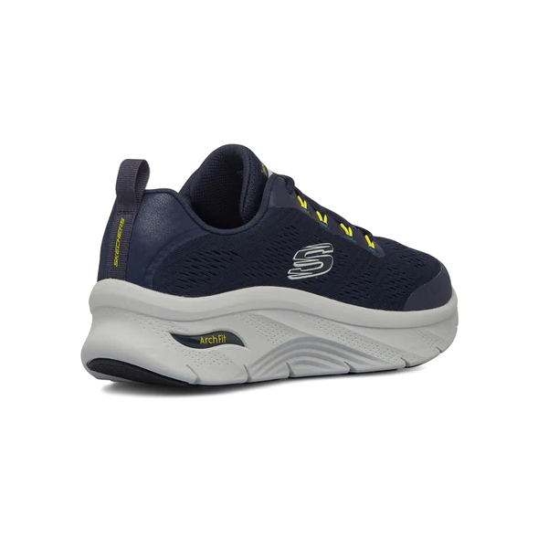 Skechers men&#39;s sneakers shoe Relaxed Fit Arch Fit D&#39;Lux Sumner 232502/NVLM lemon blue 