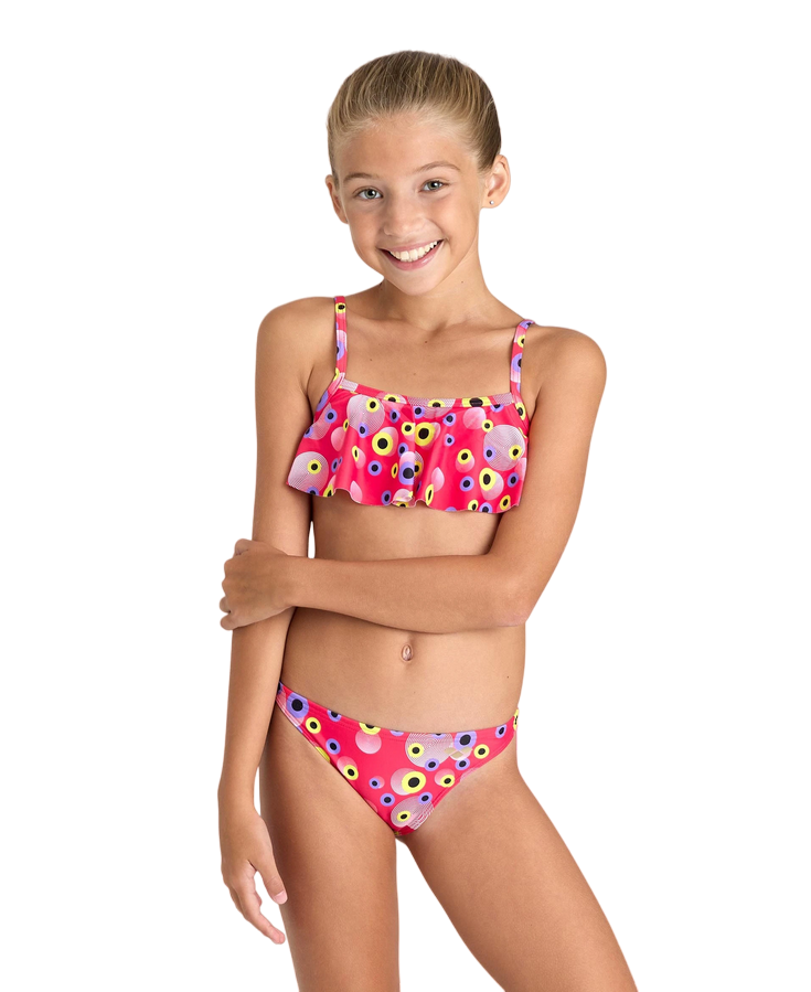 Arena Girls&#39; swimsuit Bikini Bralette Vintage 006202900 watermelon-multi