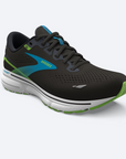 Brooks men's running shoe Ghost 15 1103931D006 black-ocean blue-green