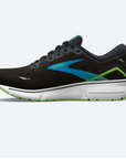 Brooks men's running shoe Ghost 15 1103931D006 black-ocean blue-green
