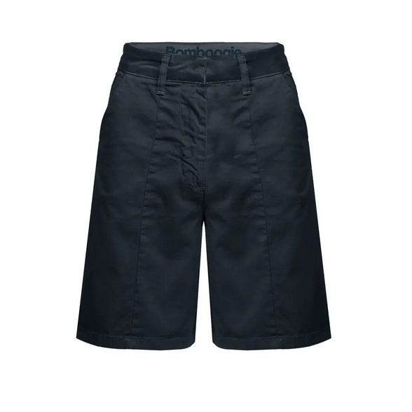 Bomboogie women&#39;s Bermuda shorts in light cotton Twill BW7854TGME 20 blue